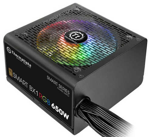 650W Thermaltake Smart BX1 RGB 80 Plus Bronze Power Supply